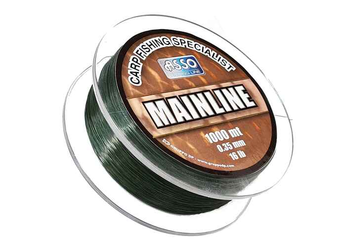 Fir Asso Mainline 0.40mm 9.07kg 1000m Green