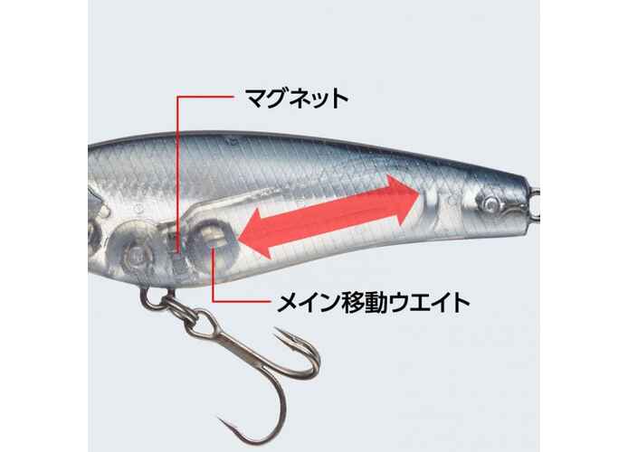 EVERGREEN GRAN SEARCHER 6.5cm 8gr #602 BIG BITE CHART