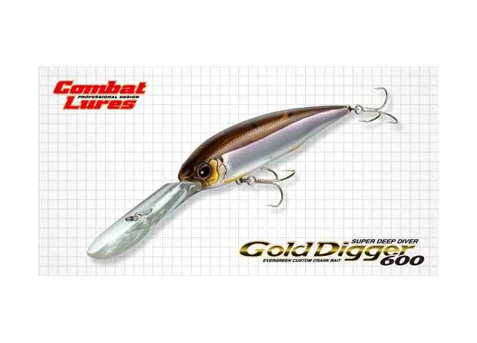 EVERGREEN GOLD DIGGER 600 11.0cm 32.5gr #125 CLOWN