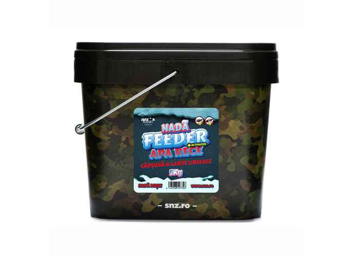 NADA FEEDER APA RECE CAPSUNA & LARVE LIBELULE 5kg + ACTIVATOR 250ml
