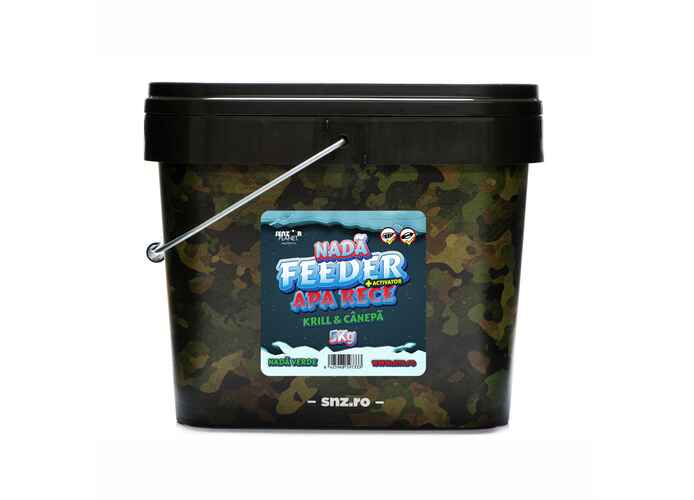 NADA FEEDER APA RECE KRILL & CANEPA 5kg + ACTIVATOR 250ml