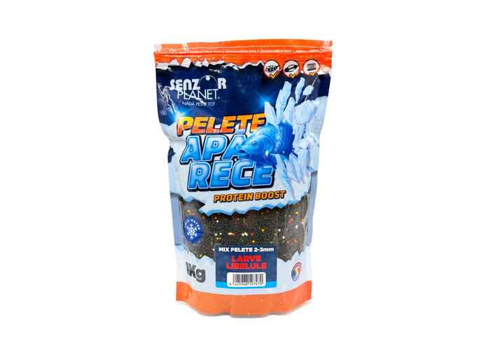 PELETE APA RECE LARVE LIBELULE MIX 2-3mm 1kg