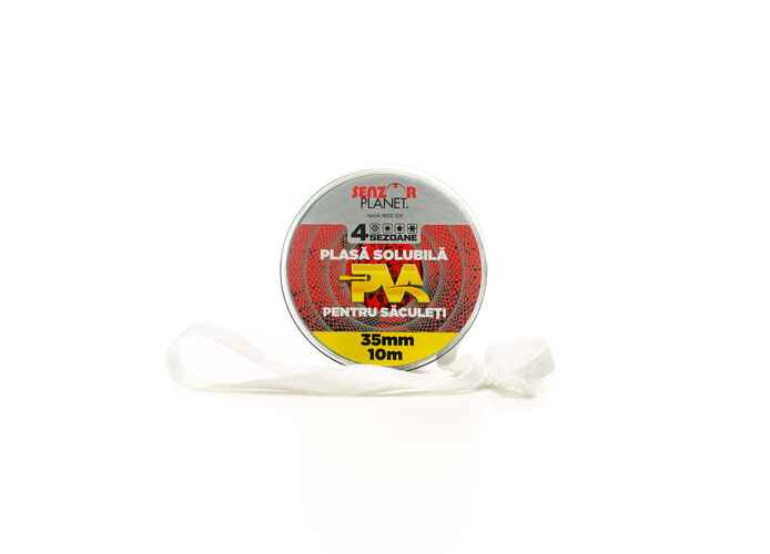 REZERVA PVA PLASA SOLUBILA SLOW MELT 35mm PENTRU SACULETI 10m