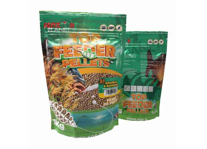 TOP FEEDER PELLETS ANANAS & BANANA (GALBEN) 2.5mm 1kg