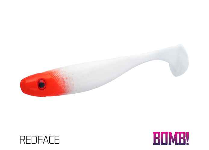 Shad Delphin Bomb Rippa 8cm Redface