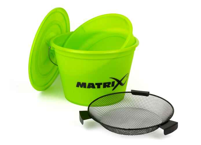 Galeata Matrix Fishing Lime Bucket Set, 20l