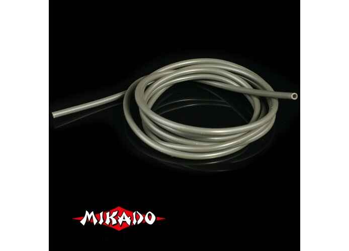 TUB SILICON MIKADO 1.5 x 2.3 mm / 1 m / GRAY-GREEN