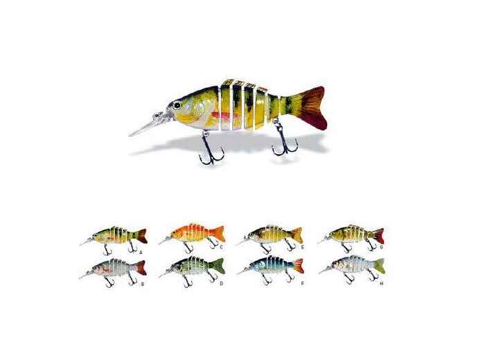 Vobler Jaxon Atract Multi Parts XMP-K 9cm, culoare G