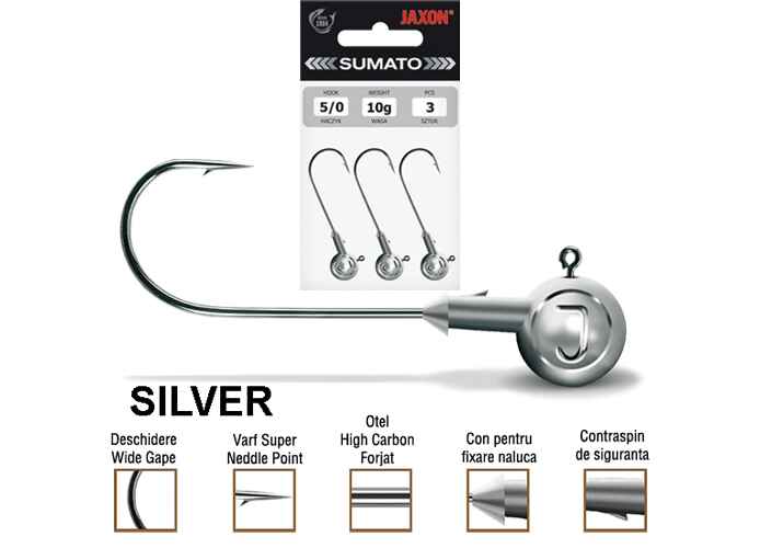 JIG SUMATO SILVER 2/0-10GR