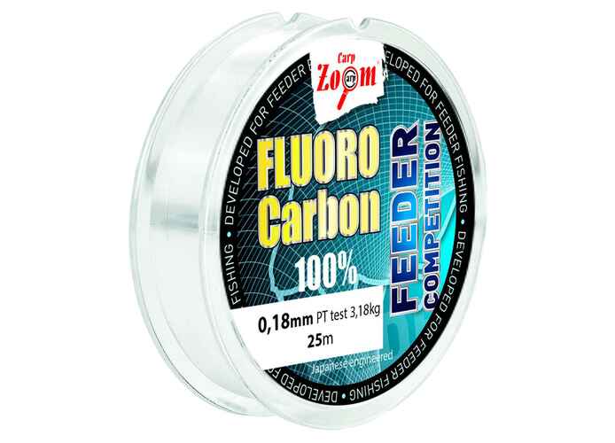 FIR LEADER FLUOROCARBON FEEDER 25m 0.22mm 4.36kg