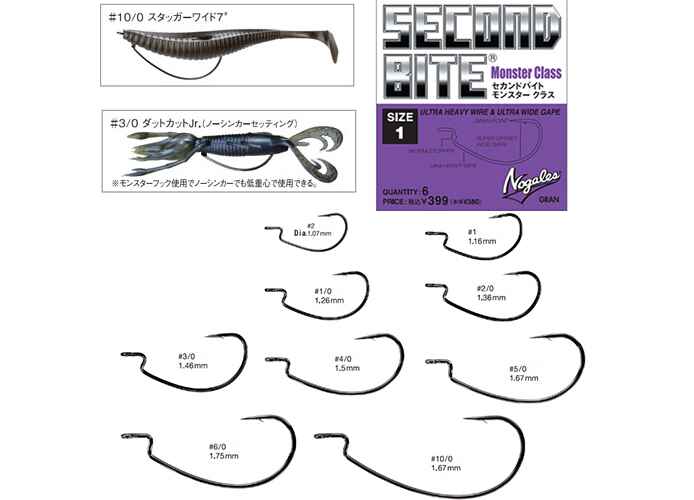 Carlige Varivas offset Nogales Second Bite Monster Nr.5/0