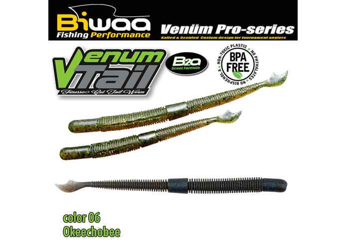 SHAD VENUM TAIL 4 10cm 06 Okeechobee