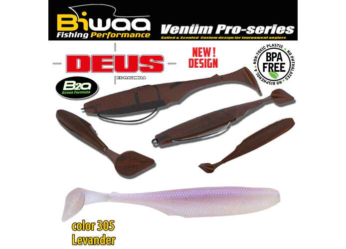 SHAD DEUS 4 10cm 305 Levander