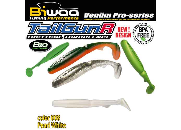 SHAD TAILGUNR SWIMBAIT 5.5 14cm 008 Pearl White