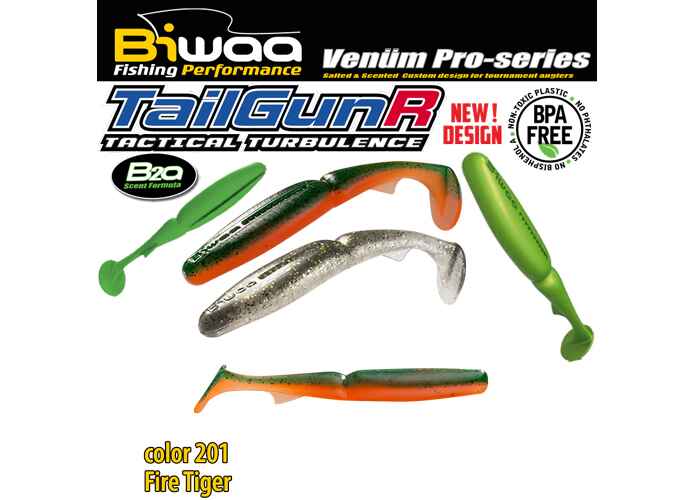 SHAD TAILGUNR SWIMBAIT 3.5 9cm 201 Fire Tiger