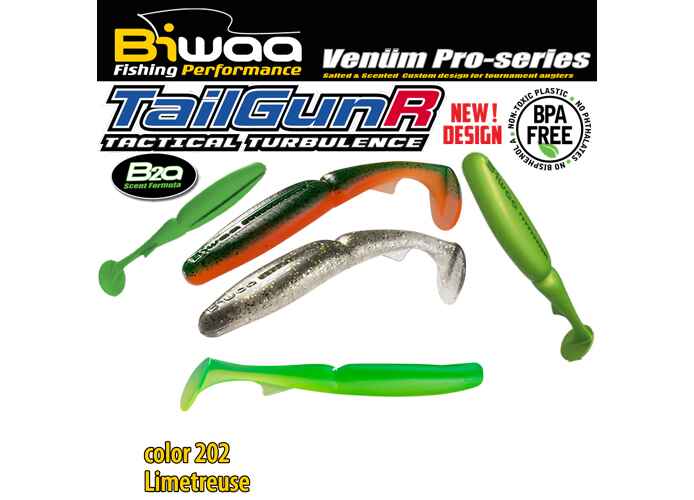 SHAD TAILGUNR SWIMBAIT 5.5 14cm 202 Limetreuse