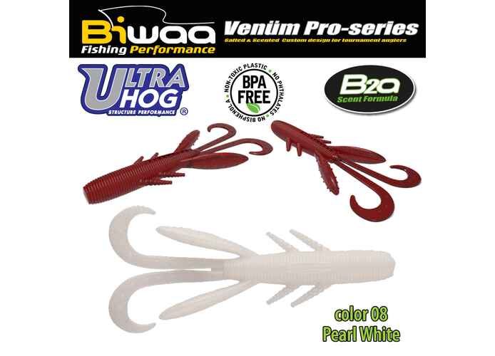 SHAD ULTRA HOG 3 7.5cm 08 Pearl White