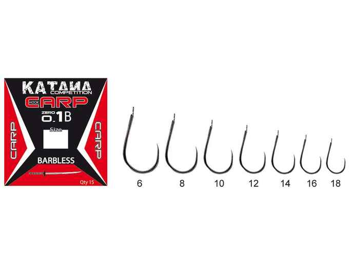 CARLIGE KATANA SERIA CRAP 0.1B NR 12 fara barbeta