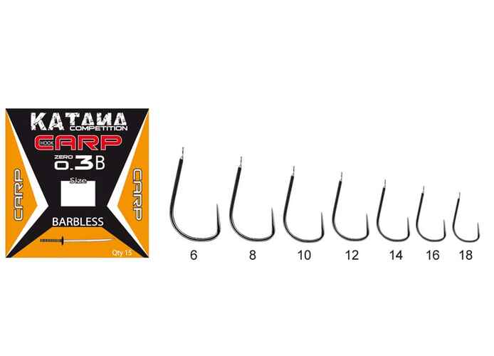 CARLIGE KATANA SERIA CRAP 0.3B NR 6 fara barbeta