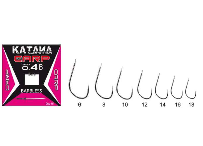 CARLIGE KATANA SERIA CRAP 0.4B NR 12 fara barbeta