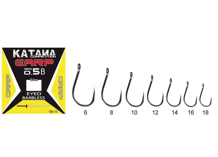 CARLIGE KATANA SERIA CRAP 0.5B NR 6 fara barbeta