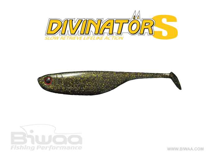 SHAD DIVINATOR S 4 10cm 07 Black Gold