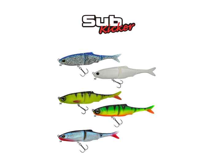 SHAD SUB KICKER 7 18cm 45gr 02 Pearl White