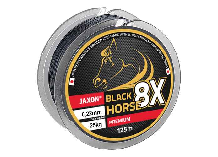FIR TEXTIL BLACK HORSE PE 8X PREMIUM 10m 0.06mm 