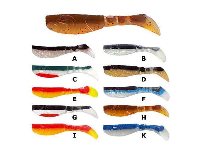 Shad Jaxon Extreme Soft TG-A 7,5cm, culoare F