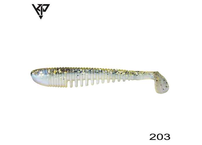KP Baits Skeleton Shad 7.5CM (3 inch), culoare 203 (5buc/plic)