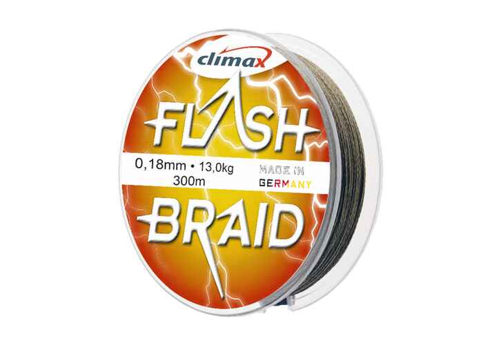 Fir textil Climax Flash Braid Green 0.08mm/5.6kg/100m