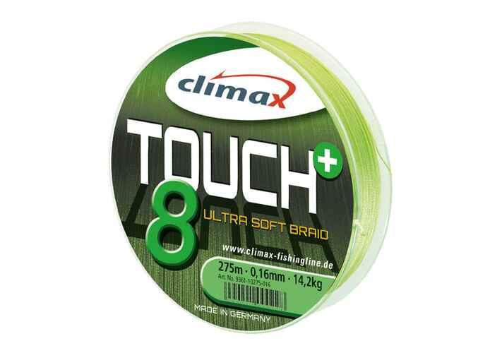 FIR TEXTIL TOUCH 8+ CHARTREUSE FLUO 135m 0.25mm 24.0kg