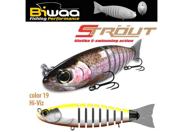 SWIMBAIT STROUT 6.5 16cm 52gr 19 Hi-Viz