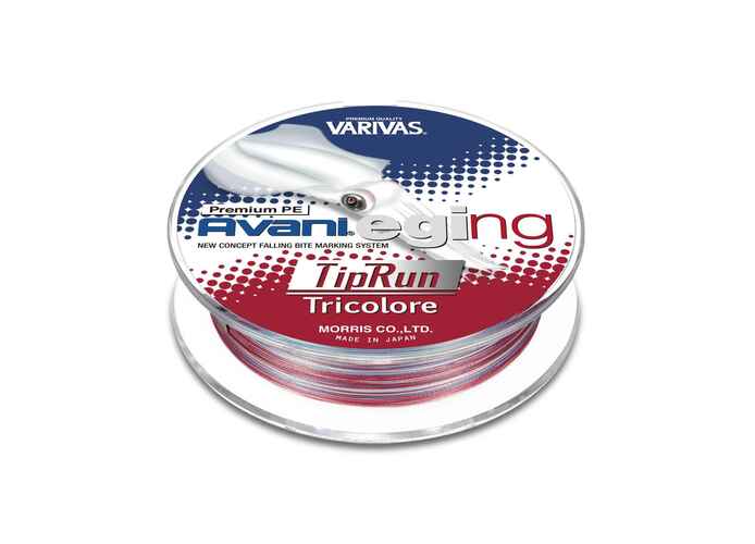 FIR AVANI EGING TIP RUN PREMIUM PE 150m 0.128mm 10.0lb Tricolore