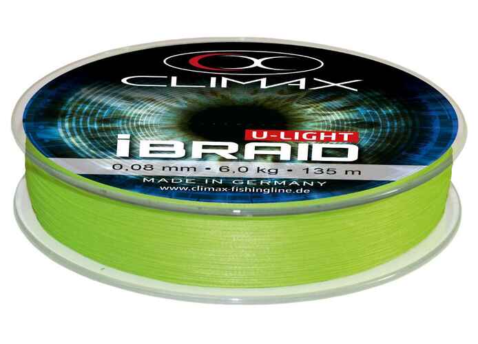 FIR CLIMAX iBRAID U-LIGHT CHARTREUSE 275m 0.08mm 6.0kg