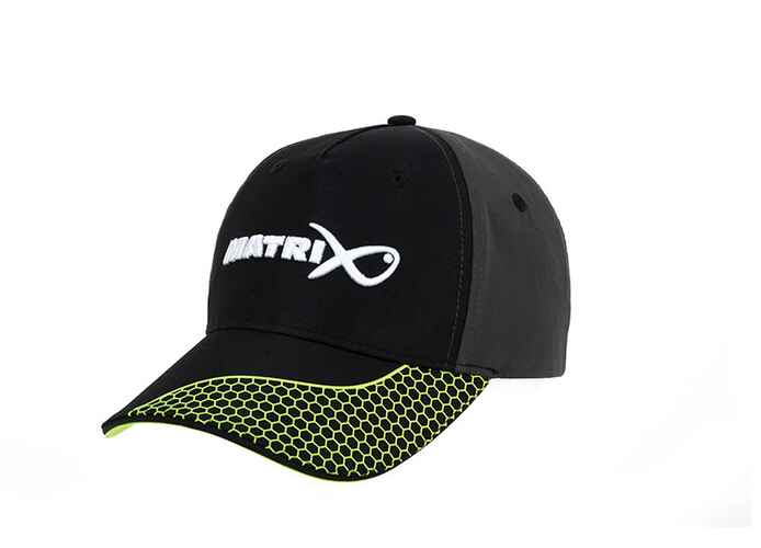 Sapca Matrix Baseball Hat, Grey/Lime