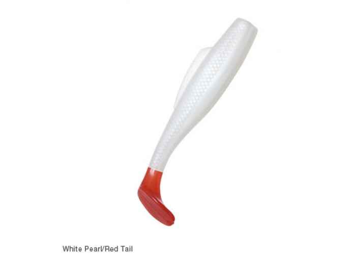 SHAD ZMAN 3" MinnowZ - PEARL/RED TAIL