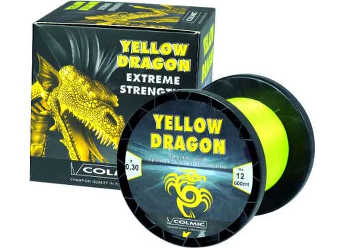 Fir Monofilament Colmic Yellow Dragon 0.88mm 36.28kg 800m