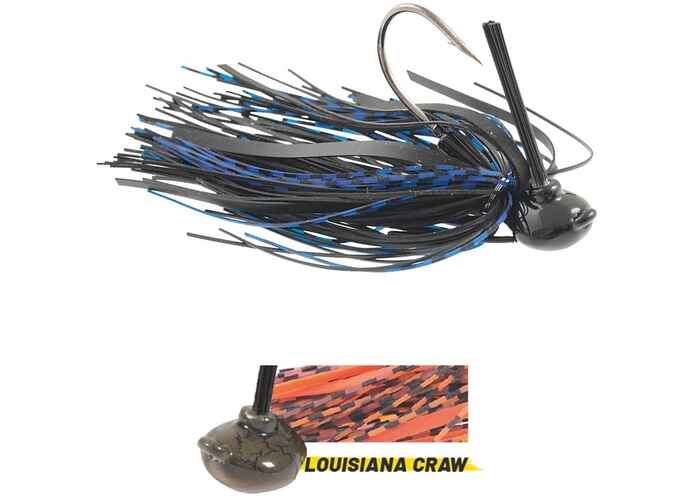 Skirt-Jig Herakles Impact Antibradis, Culoare Luoisiana Craw, 14g