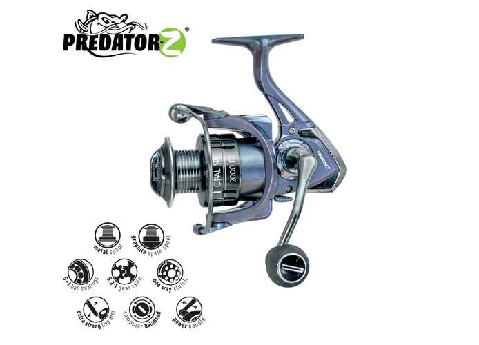 MULINETA PREDATOR-Z OPAL SPIN 3000FD 6 rulmenti