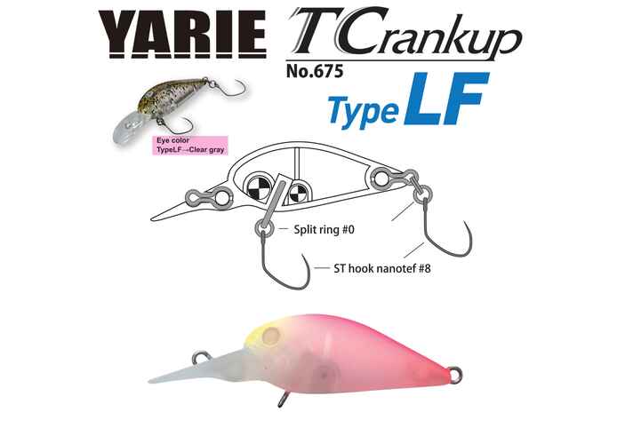 VOBLER YARIE 675 T-CRANKUP TYPE LF 3.5mm 2.6gr Culoare C4 Stubakihime
