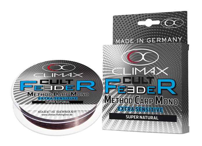 FIR CLIMAX CULT FEEDER METHOD CARP MONO 300m 0.22mm Dark Brown