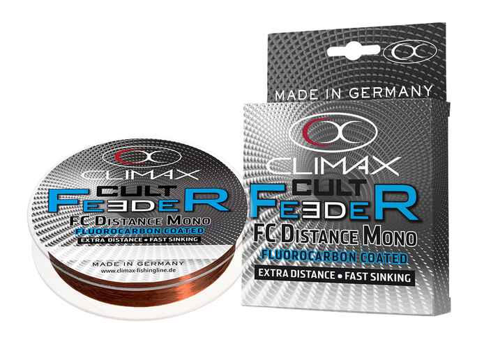 FIR CLIMAX CULT FEEDER DISTANCE MONO 200m 0.20mm Golden Brown