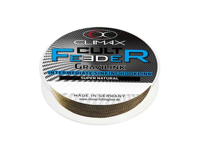 FIR TEXTIL CLIMAX CULT FEEDER GRAVILINK 10m 0.16mm Camou Brown