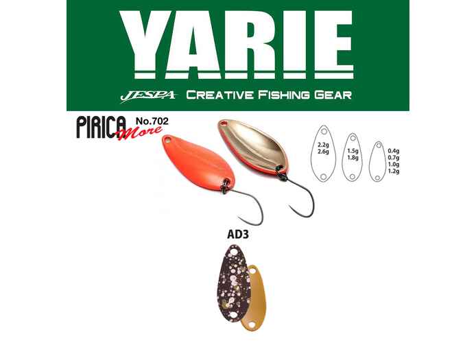 OSCILANTA YARIE 702 PIRICA MORE 1.0gr Culoare AD3 Sako Pellet