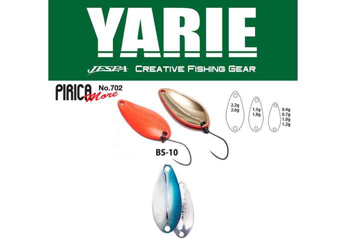 OSCILANTA YARIE 702 PIRICA MORE 1.8gr Culoare BS-10 Blue/Silver