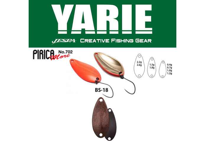 OSCILANTA YARIE 702 PIRICA MORE 1.5gr Culoare BS-18 Gradation R Dark Brown