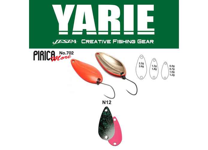 OSCILANTA YARIE 702 PIRICA MORE 2.2gr Culoare N12 Slash Pink