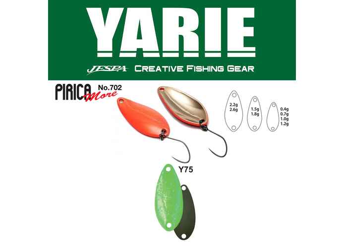 OSCILANTA YARIE 702 PIRICA MORE 1.8gr Culoare Y75 Green Hololumelume