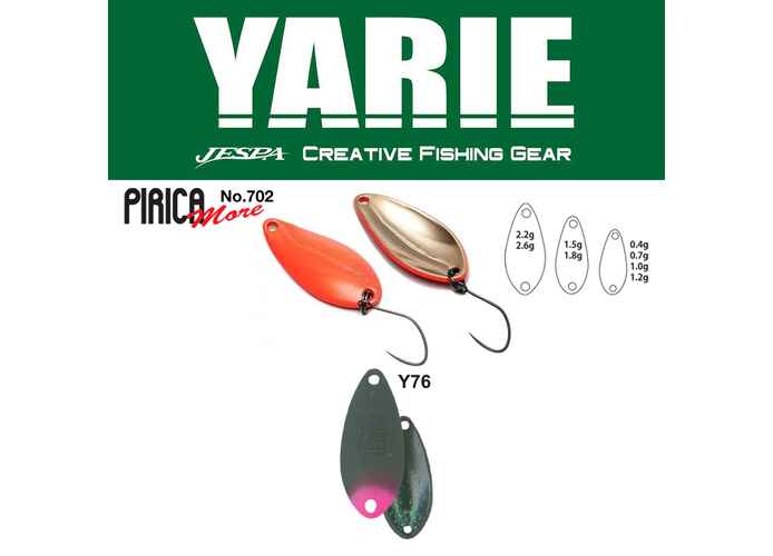 OSCILANTA YARIE 702 PIRICA MORE 2.6gr Culoare Y76 Olive/Pink Tail